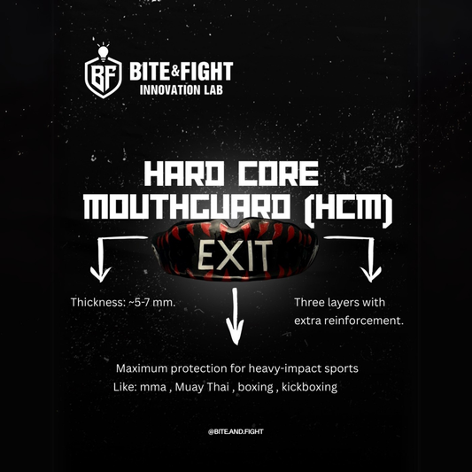💥 Hard Core Mouthguard (HCM) – By Bite & Fight